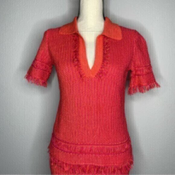 Tory Burch Brielle Crochet Two-Piece Skirt & Top Set - Picture 6 of 15